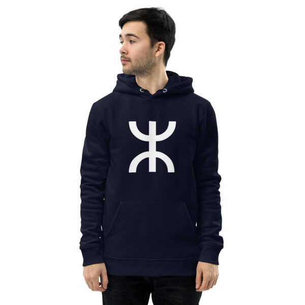 Yaz ⵣ Eco Hoodie - Black - Image 3