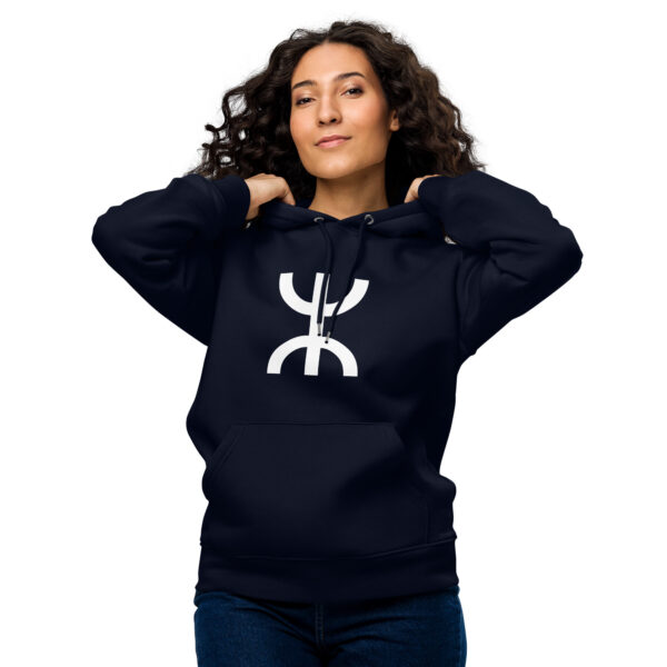 Yaz ⵣ Eco Hoodie - Black - Image 6