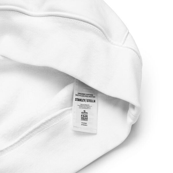 Yaz ⵣ Eco Hoodie - White - Image 6